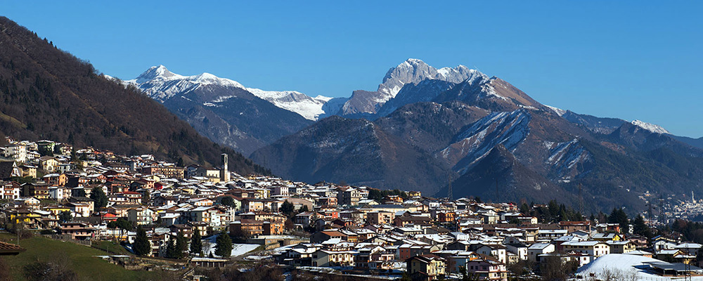 La vista panoramica dal B&B